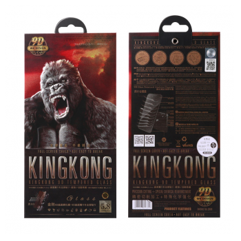 Zastitno staklo WK King Kong 9H za iPhone 15/ 16 crno