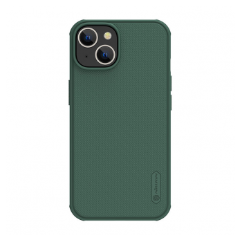 Maska NILLKIN Super Frosted Shield Pro za iPhone 15 Plus tamno zelena