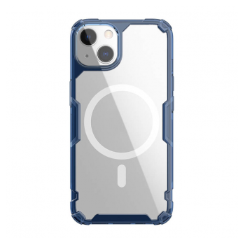 Maska NILLKIN Nature Pro Magnetic za iPhone 15 Plus plava