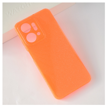 Maska Flash Crystal za Honor X7a narandzasta.