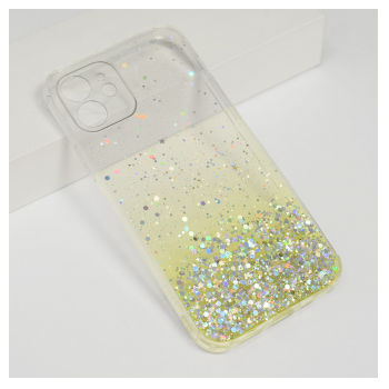 Maska Stardust za iPhone 12 zuta
