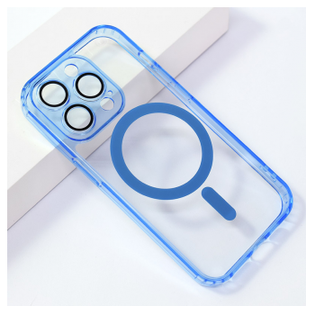 Maska Color Mag Case za iPhone 15 Pro plava