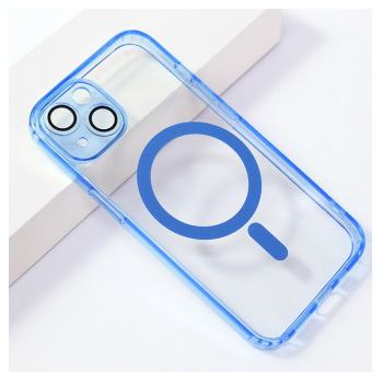 Maska Color Mag Case za iPhone 15 Plus plava.