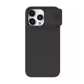 Maska NILLKIN CamShield Silky za iPhone 15 Pro crna