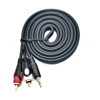 Audio kabel 2RCA na 3,5 mm JWD-AU01 3m