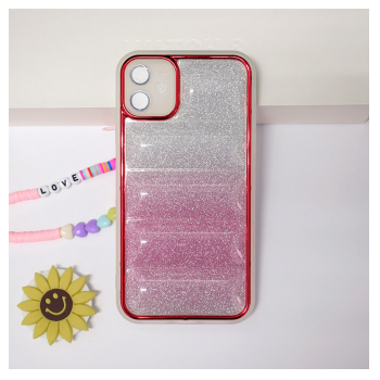 Maska Shine Pillow 2in1 za iPhone 12 crvena.