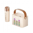 Bluetooth zvucnik karaoke set sa mikrofonom Q-2 beli