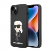 Maska Karl Lagerfeld Hc Silicone NFT Ikonik za iPhone 15 crna