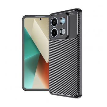 Maska Carbon Defender za Xiaomi Redmi Note 13 Pro 5G (EU) crna.