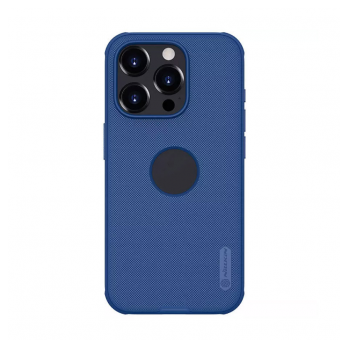 Maska NILLKIN Super Frosted Shield Pro za iPhone 15 Pro Max (sa otvorom logo) plava