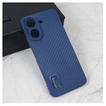 Maska Carbon Prop za Xiaomi Redmi 13C 4G/ Poco C65 4G plava.
