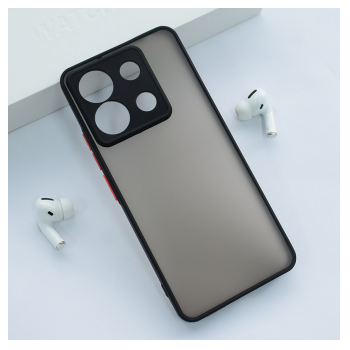 Maska Matte za Xiaomi Redmi Note 13 Pro 5G (EU) crna.
