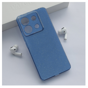 Maska Flash Crystal za Xiaomi Redmi Note 13 Pro 5G (EU) plava.