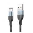 Kabel KONFULON Joko DL40 3A 120W USB na iPhone Lightning sivi 1m.