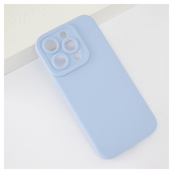 Maska Giulietta za iPhone 15 Pro Max mat svetlo plava.