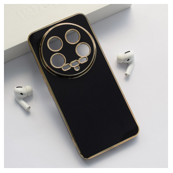 Maska Fresh Electroplated za Xiaomi 14 Ultra crna.