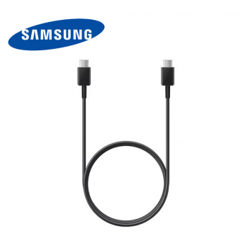 Kabel Samsung 2xUSB-C muski 3A (EP-DA705-BBE) crni