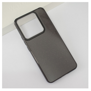 Maska Crystal Dust za Xiaomi Redmi Note 13 5G (EU) crna.