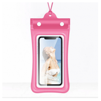 Vodootporna torbica za telefon 7 in roze