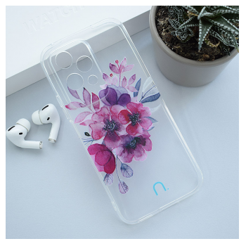 Maska Nanobit Print za Honor 200 Lite Flowers.
