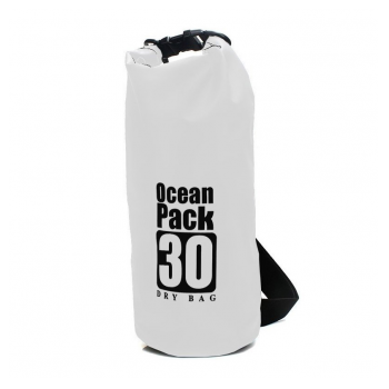 Vodootporna torba 30L bela