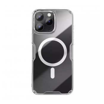 Maska NILLKIN Nature Pro Magnetic za iPhone 16 Pro bela