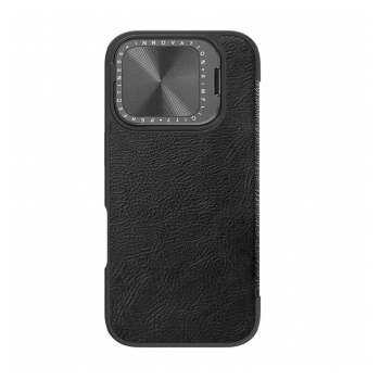 Maska na preklop NILLKIN Qin Prop za iPhone 16 Pro crna