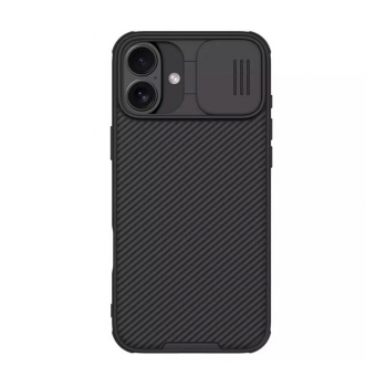 Maska NILLKIN CamShield Pro za iPhone 16 crna
