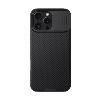 Maska NILLKIN CamShield Pro za iPhone 16 Pro crna