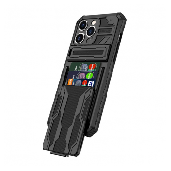 Maska Wallet Armor za iPhone 16 crna
