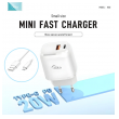 Kucni punjac KONFULON Joko JK82 + PX14 PD 20W/ USB 18W sa kablom USB na iPhone Lightning beli 1m