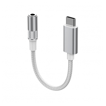Adapter LDNIO LSY80c za slusalice Type-C na 3.5 mm beli