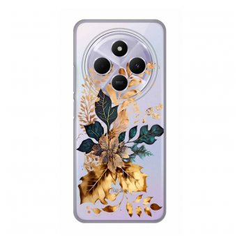 Maska Nanobit Print za Xiaomi Redmi 14C/ A4 (2024) Golden Flower