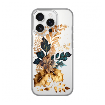 Maska Nanobit Print za iPhone 16 Pro Golden Flower