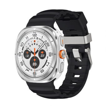 Silikonska narukvica za pametni sat Samsung Galaxy watch Ultra/ Ultra 2 crna 47 mm