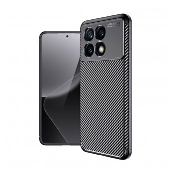 Maska Carbon Defender za Xiaomi 14T crna.