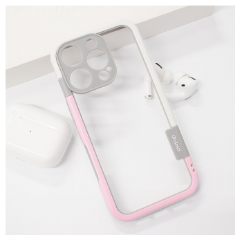 Maska Wallnut Bumper za iPhone 16 Pro pink
