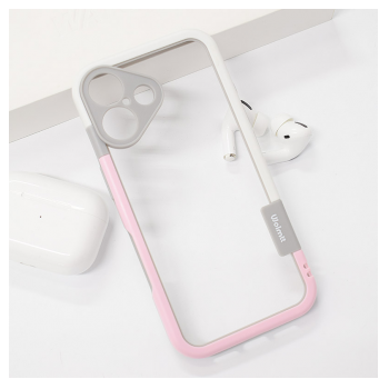 Maska Wallnut Bumper za iPhone 16 pink