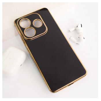 Maska Fresh Electroplated za Xiaomi Redmi Note 14 4G (China Edition 163.25*76.55*8,16 mm) crna