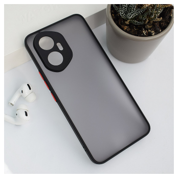 Maska Matte za Honor 300 crna.