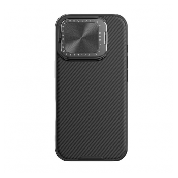 Maska NILLKIN CamShield Prop Magnetic za iPhone 16 Pro crna