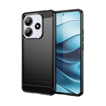 Maska Silicone Defender za Xiaomi Redmi Note 14 4G (EU) (China Edition 163.25*76.55*8,16 mm) crna.