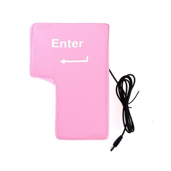 Veliki ENTER TASTER-stres eliminator pink