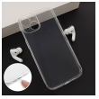 Maska Skin Silikon with pluggy za iPhone 13 transparent