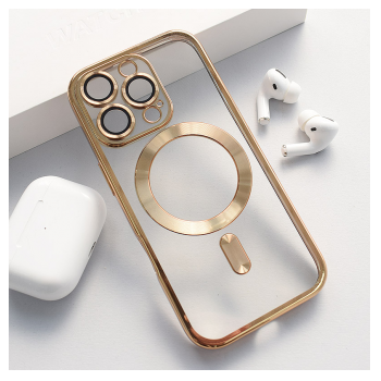Maska Mag Case Electro za iPhone 16 Pro Max zlatna