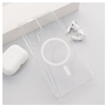 Maska Transparent Mag Case za Samsung S25 Ultra/ S938B bela