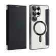 Maska na preklop Coral Mag Case Book za Samsung S25 Ultra/ S938B crna.