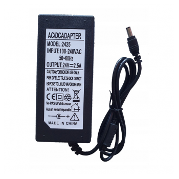 Adapter AC/DC 24V 2.5A 60W