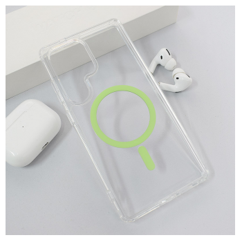 Maska Mag Case Crystal Clear za Samsung S25 Ultra/ S938B zelena