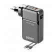 Kucni punjac KONFULON A57Q 20W sa Power Bank baterijom 20000mAh i 2u1 kablom beli